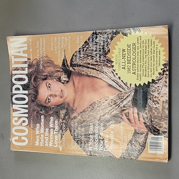 Cosmopolitan Magazine January 1987 - Picture 2 of 8